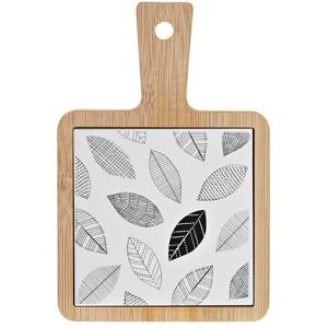 Bamboo stoneware aperitif tray DKD Home Decor Mixte One size Bamboo stoneware aperitif tray DKD Home Decor Mixte One size