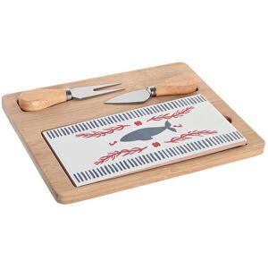 Mediterranean stoneware dish set DKD Home Decor One size Mediterranean stoneware dish set DKD Home Decor One size