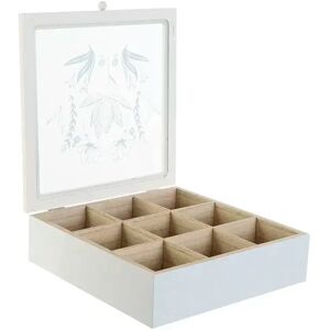 Metal, glass and wood infusion box DKD Home Decor (x3) Mixte One size Metal, glass and wood infusion box DKD Home Decor (x3) Mixte One size