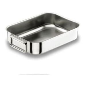 Stainless steel roasting dish with drop handles Lacor 18/10 Mixte 40x28 cm Stainless steel roasting dish with drop handles Lacor 18/10 Mixte 40x28 cm