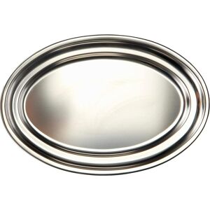 Stainless steel oval platter Lacor 18/10 - 40 cm Mixte One size Stainless steel oval platter Lacor 18/10 - 40 cm Mixte One size