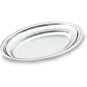 Stainless steel oval platter Lacor 18/10 - 50 cm Mixte One size Stainless steel oval platter Lacor 18/10 - 50 cm Mixte One size