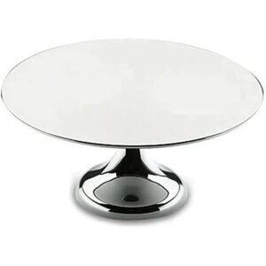 Stainless steel cake display tray Lacor 18/10 Mixte 30 cm Stainless steel cake display tray Lacor 18/10 Mixte 30 cm