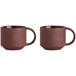OYOY Yuka Cup - 2 pcs - Brown - Cups OYOY Yuka Cup - 2 pcs - Brown - Cups
