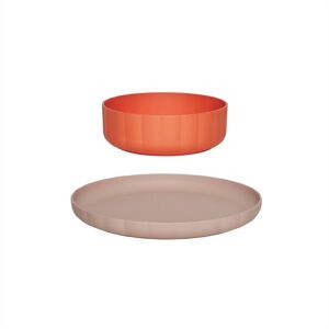 OYOY M107567 Brown, Orange - Dinnerware Set OYOY M107567 Brown, Orange - Dinnerware Set