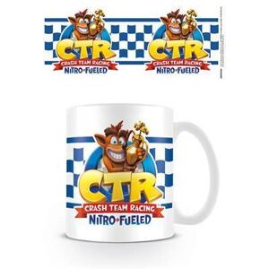 Crash Bandicoot Model 25572 - Checkered Flag Mug - Ceramic Crash Bandicoot Model 25572 - Checkered Flag Mug - Ceramic
