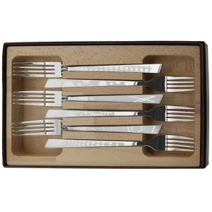 Set of 6 home decor stainless steel forks Roger Orfèvre Mixte One size Set of 6 home decor stainless steel forks Roger Orfèvre Mixte One size