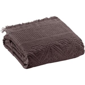 Bath towel Vivaraise Zoé Mixte 100x180 Bath towel Vivaraise Zoé Mixte 100x180