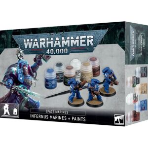 Figurine Games Workshop Warhammer 40k - Citadel Space Marines Inferno Paint One size Figurine Games Workshop Warhammer 40k - Citadel Space Marines Inferno Paint One size