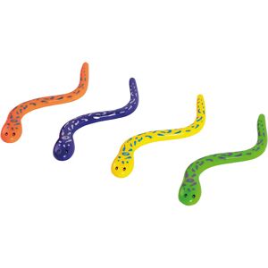 Weighted snake water toys WDK Partner (x4) 1x1x1 cm Weighted snake water toys WDK Partner (x4) 1x1x1 cm