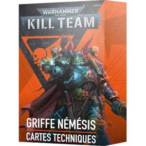 Board games Games Workshop Warhammer 40k - Kill Team Datacards Griffes Nemesis (Fr) One size Board games Games Workshop Warhammer 40k - Kill Team Datacards Griffes Nemesis (Fr) One size