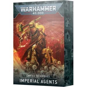 Board games Games Workshop Warhammer 40k - Datacards V.10 Agents Imperiaux (Fr) One size Board games Games Workshop Warhammer 40k - Datacards V.10 Agents Imperiaux (Fr) One size