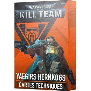 Board games Games Workshop Warhammer 40k - Kill Team Datacards Yaegir Hernkog (Fr) One size Board games Games Workshop Warhammer 40k - Kill Team Datacards Yaegir Hernkog (Fr) One size