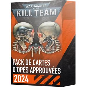 Board games Games Workshop Warhammer 40k - Kill Team Cartes d'opes approuvees (Fr) One size Board games Games Workshop Warhammer 40k - Kill Team Cartes d'opes approuvees (Fr) One size