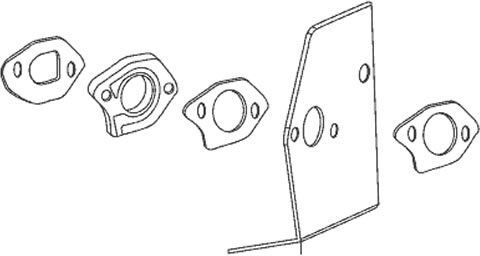 AL-KO Parts and Attachments AL-KO Pro 140 / 160QSS Engine Gasket Set 411901