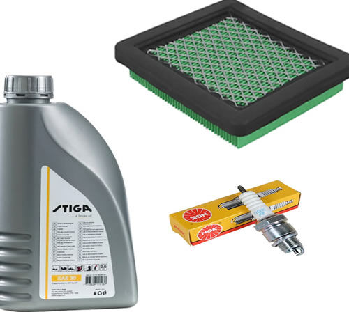 CML Service Kit Mountfield SP53H (Honda GCV170) Air Filter, Oil & Plug