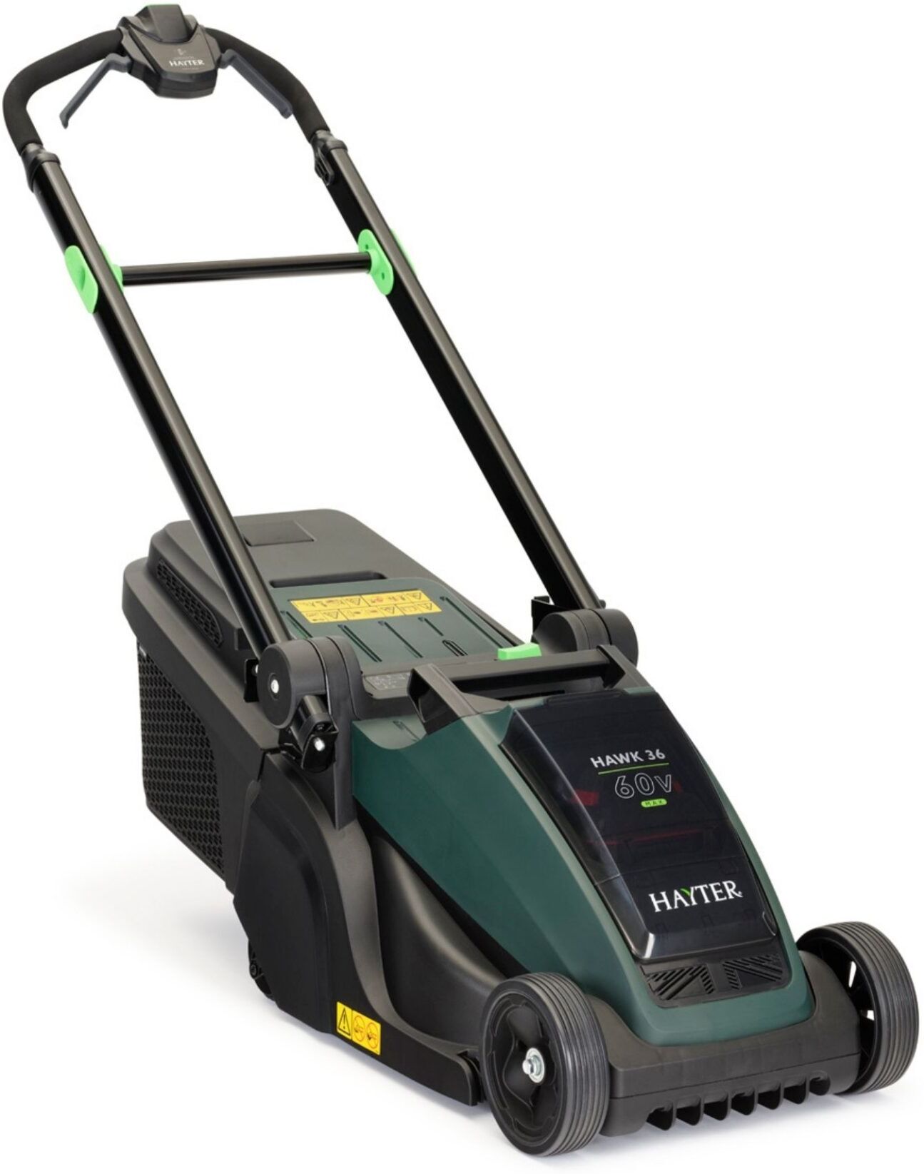Hayter Hawk 36 Push 60v Cordless Rear Roller Mower Kit