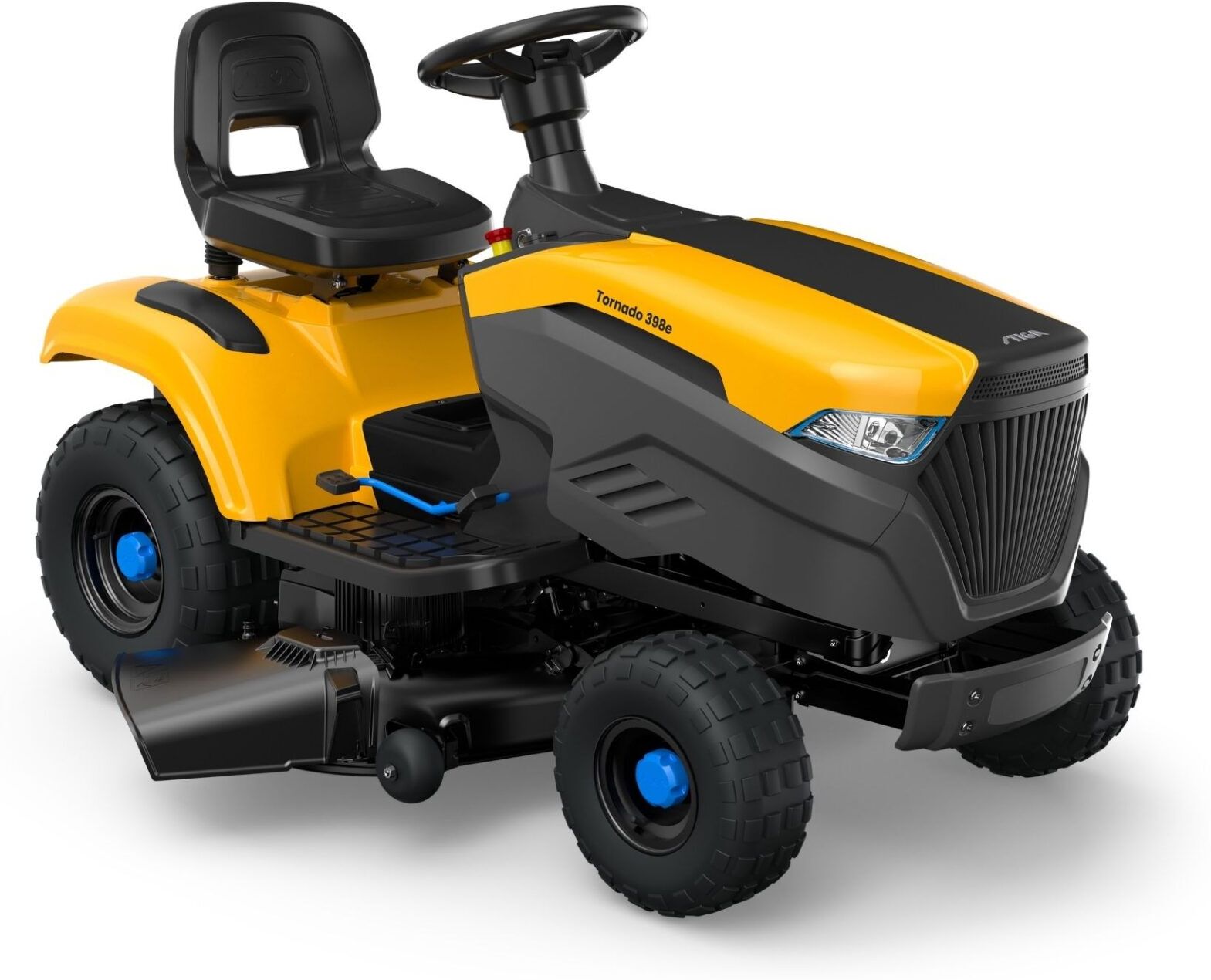 Stiga Tornado 398e Series 3 Essential Battery Side Discharge Lawn Tractor