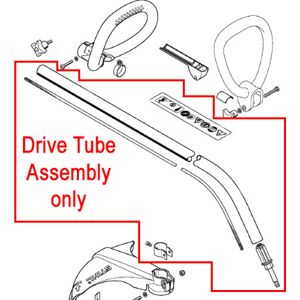 Stihl Parts and Attachments Stihl Brushcutter Drive Tube Assembly 4140 710 1700 Stihl Parts and Attachments Stihl Brushcutter Drive Tube Assembly 4140 710 1700