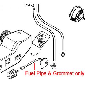 Stihl Parts and Attachments Stihl Hedgetrimmer Fuel Hose & Grommet 4226 358 0705 Stihl Parts and Attachments Stihl Hedgetrimmer Fuel Hose & Grommet 4226 358 0705
