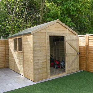 Forest Garden Timberdale 10x8 Wooden Shed - 25yr Guarantee Forest Garden Timberdale 10x8 Wooden Shed - 25yr Guarantee