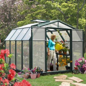 8â x 8â Palram Canopia Rion Hobby Gardener Green Greenhouse (2.4m x 2.4m) 8â x 8â Palram Canopia Rion Hobby Gardener Green Greenhouse (2.4m x 2.4m)