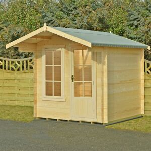 Shire Crinan 2.1m x 2.3m Log Cabin Summerhouse (19mm) Shire Crinan 2.1m x 2.3m Log Cabin Summerhouse (19mm)