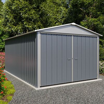 Yardmaster - 1017 - Grey - Metal Garage Yardmaster - 1017 - Grey - Metal Garage
