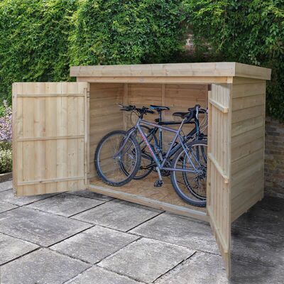 Forest Garden 6x3 Large Pent Outdoor Store Pressure Treated - Garden Storage Forest Garden 6x3 Large Pent Outdoor Store Pressure Treated - Garden Storage