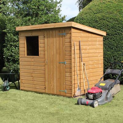 Unbranded - 12x8 Traditional Pent Shed - Garden Shed Unbranded - 12x8 Traditional Pent Shed - Garden Shed