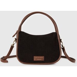 United Colors of Benetton Benetton, Velvet Shoulder Bag, Black, Women United Colors of Benetton Benetton, Velvet Shoulder Bag, Black, Women