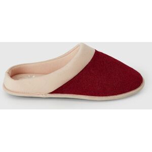 United Colors of Benetton Benetton, Slippers With Logo, Burgundy, Women United Colors of Benetton Benetton, Slippers With Logo, Burgundy, Women