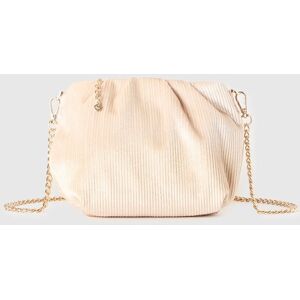United Colors of Benetton Benetton, Mini Velvet Bag With Lurex, Creamy White, Women United Colors of Benetton Benetton, Mini Velvet Bag With Lurex, Creamy White, Women
