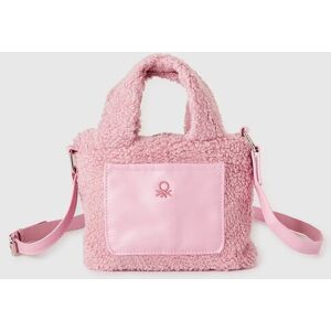 United Colors of Benetton Benetton, Bag In Faux Fur, Pink, Kids United Colors of Benetton Benetton, Bag In Faux Fur, Pink, Kids