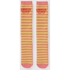 United Colors of Benetton Benetton, Stranger Things Striped Socks, Pink, Men United Colors of Benetton Benetton, Stranger Things Striped Socks, Pink, Men