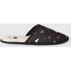 United Colors of Benetton Benetton, Christmas Slippers, Black, Men United Colors of Benetton Benetton, Christmas Slippers, Black, Men