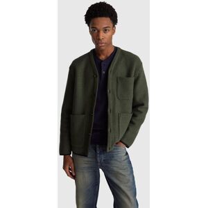 United Colors of Benetton Benetton, Jacket With Pockets In Viscose And Wool Blend, Dark Gray, Men United Colors of Benetton Benetton, Jacket With Pockets In Viscose And Wool Blend, Dark Gray, Men