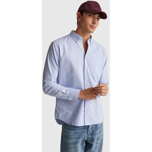 United Colors of Benetton Benetton, Light Blue Regular Fit Button-down Shirt, Light Blue, Men United Colors of Benetton Benetton, Light Blue Regular Fit Button-down Shirt, Light Blue, Men