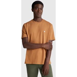 United Colors of Benetton Benetton, Basic Cotton T-shirt, Camel, Men United Colors of Benetton Benetton, Basic Cotton T-shirt, Camel, Men