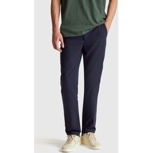 United Colors of Benetton Benetton, Slim Fit Chinos, Dark Blue, Men United Colors of Benetton Benetton, Slim Fit Chinos, Dark Blue, Men