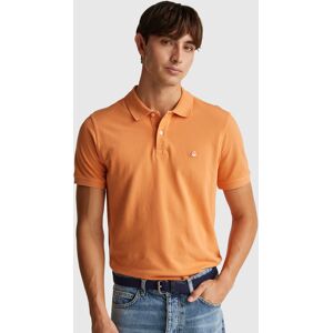 United Colors of Benetton Benetton, Regular Fit Polo, Orange, Men United Colors of Benetton Benetton, Regular Fit Polo, Orange, Men
