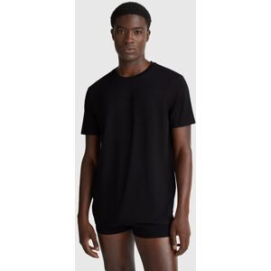 United Colors of Benetton Benetton, Long Fiber Cotton T-shirt, Black, Men United Colors of Benetton Benetton, Long Fiber Cotton T-shirt, Black, Men