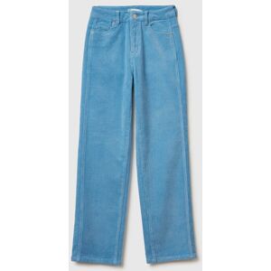 United Colors of Benetton Benetton, Corduroy Trousers, Turquoise, Women United Colors of Benetton Benetton, Corduroy Trousers, Turquoise, Women