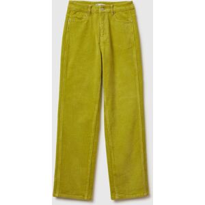 United Colors of Benetton Benetton, Corduroy Trousers, Mustard, Women United Colors of Benetton Benetton, Corduroy Trousers, Mustard, Women