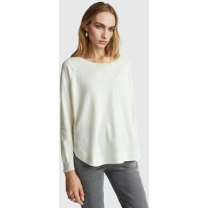 United Colors of Benetton Benetton, Flared Sweater In Wool Blend, Creamy White, Women United Colors of Benetton Benetton, Flared Sweater In Wool Blend, Creamy White, Women