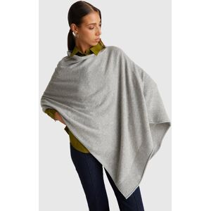 United Colors of Benetton Benetton, Cashmere Blend Poncho, Light Gray, Women United Colors of Benetton Benetton, Cashmere Blend Poncho, Light Gray, Women