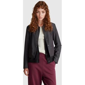 United Colors of Benetton Benetton, Stretch Viscose Blend Jacket, Dark Gray, Women United Colors of Benetton Benetton, Stretch Viscose Blend Jacket, Dark Gray, Women