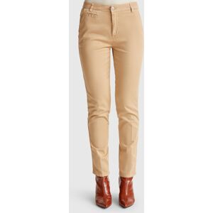 United Colors of Benetton Benetton, Slim Fit Cotton Camel Chinos, Camel, Women United Colors of Benetton Benetton, Slim Fit Cotton Camel Chinos, Camel, Women