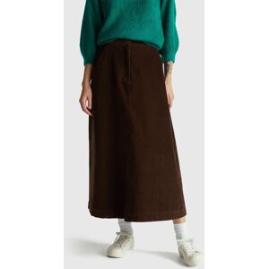 United Colors of Benetton Benetton, Corduroy Mini Skirt, Dark Brown, Women United Colors of Benetton Benetton, Corduroy Mini Skirt, Dark Brown, Women