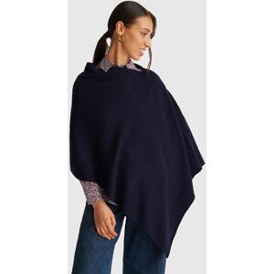 United Colors of Benetton Benetton, Cashmere Blend Poncho, Dark Blue, Women United Colors of Benetton Benetton, Cashmere Blend Poncho, Dark Blue, Women